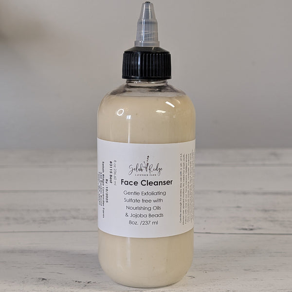Face Cleanser with Jojoba beads